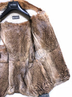 Dolce & Gabanna Rabbit Fur Denim Jacket - Undothedone