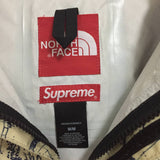 SUPREME X NORTH FACE SS2012 Off White Cream World Map Venture Jacket - Undothedone