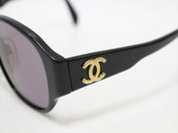 Chanel Coco CC Logo Sunglasses Black/ Gold - Undothedone