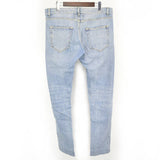 SAINT LAURENT PARIS D02 14AW HEDI ERA BLUE PLAIN DENIM JEANS - Undothedone