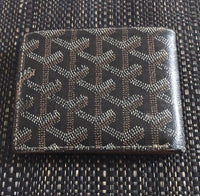 Goyard Black Brown Wallet - Undothedone