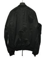 TAKAHIRO MIYASHITA THE SOLOIST MA-1 BLACK BOMBER FLIGHT JACKET - Undothedone