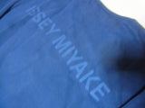 Vtg ISSEY MIYAKE Logo Spellout Royal Blue Sweatshirt - Undothedone