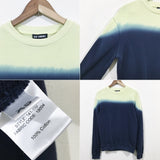 RAF SIMONS SS14 BLUE OMBRE DIP DYE SWEATER - Undothedone