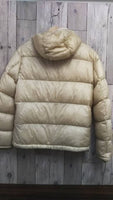 Stone Island Garment Dyed Cream Vintage Down Jacket - Undothedone