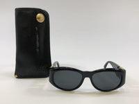 Gianni Versace Vintage Black With Gold Logo Sunglasses.T24 Col852 - Undothedone