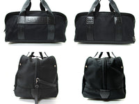 Chanel Sports Black Leather/Canvas CC Logo Duffle Bag - Undothedone