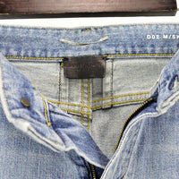 SAINT LAURENT PARIS D02 14AW HEDI ERA BLUE PLAIN DENIM JEANS - Undothedone