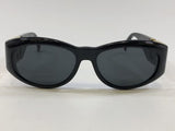 Gianni Versace Vintage Black With Gold Logo Sunglasses.T24 Col852 - Undothedone