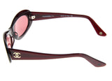 Chanel 5007 CC Logo Cherry Red Sunglasses