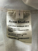 ACNE STUDIOS SS14 DIP DYE OMBRE BLUE COLLEGE SWEATER - Undothedone