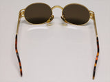 Fendi Gold Frame Logo Sunglasses SL 7031 - Undothedone