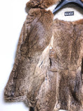 Dolce & Gabanna Rabbit Fur Denim Jacket - Undothedone