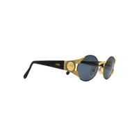 Fendi FS 240 Gold Logo Black Sunglasses