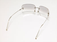 Chanel CC Logo Transparent Silver Sunglasses 4017 - Undothedone