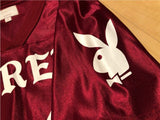 Supreme × Playboy 14SS Burgundy Red Football - Undothedone