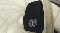 Stone Island Garment Dyed Cream Vintage Down Jacket - Undothedone