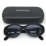 Chanel Black Gold Logo Sunglasses 05974 - Undothedone