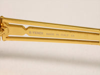 Fendi Gold Frame Logo Sunglasses SL 7031 - Undothedone