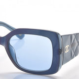 Chanel Blue CC Logo Quilted Sunglasses 04152 94305 - Undothedone