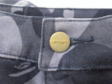 BAPE X CARHARTT 1ST CAMO BLACK PANTS - Undothedone