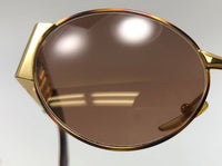 Gianni Versace Mod. S38 Col. 07M Brown Tinted & Gold Sunglasses Italy - Undothedone
