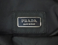 Prada Black Nylon Logo Zipper Waist Bag - Undothedone