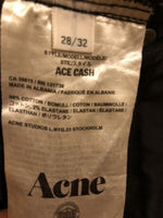 Acne Studios Ace Cash Black Wash Denim - Undothedone