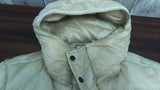 Stone Island Garment Dyed Cream Vintage Down Jacket - Undothedone