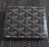 Goyard Black Brown Wallet - Undothedone