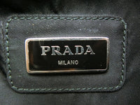 PRADA BLACK LOGO WAIST BAG - Undothedone