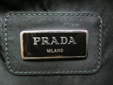 PRADA BLACK LOGO WAIST BAG - Undothedone