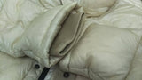 Stone Island Garment Dyed Cream Vintage Down Jacket - Undothedone