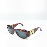 Gianni Versace Vintage MOD T75 Gold Medusa Tortoise Brown Sunglasses - Undothedone