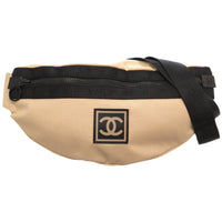 Chanel Sport Cream White CC Logo Waist Bag - Undothedone