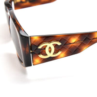 Chanel Gold CC Logo 90s Tortoise Sunglasses 01450 91235 - Undothedone