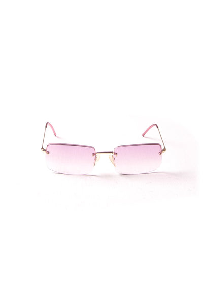 Gucci Pink Ombre Rimless GG 1653S Sunglasses