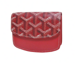 Goyard Red Monogram Coin Purse - Undothedone