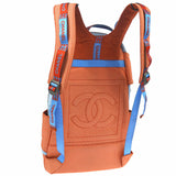 Chanel Sport 2002 SS Blue Orange Logo Backpack - Undothedone