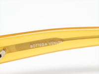 Bottega Veneta Yellow Retro Square Sunglasses