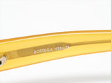 Bottega Veneta Yellow Retro Square Sunglasses