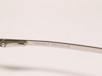 Chanel CC Logo Silver Clear Rimless Rhinestone Sunglasses - Undothedone