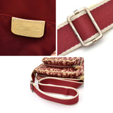 Christian Dior Bordeaux Red Monogram Shoulder Bag - Undothedone