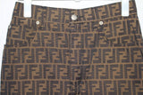 Fendi FF Logo Zucca Pattern Skirt - Undothedone