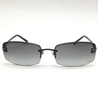 Chanel 4093-B Swarovski Rhinestone Black Sunglasses