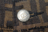 Fendi FF Logo Zucca Pattern Skirt - Undothedone