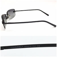 Chanel 4093-B Swarovski Rhinestone Black Sunglasses