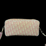 Christian Dior Pink Monogram Shoulder Bag