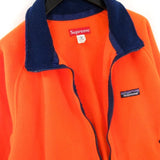 Supreme Patagonia Logo Orange Polartec 90's Fleece - Undothedone