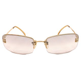 Chanel 4093-B Swarovski CC Logo Gold Sunglasses - Undothedone